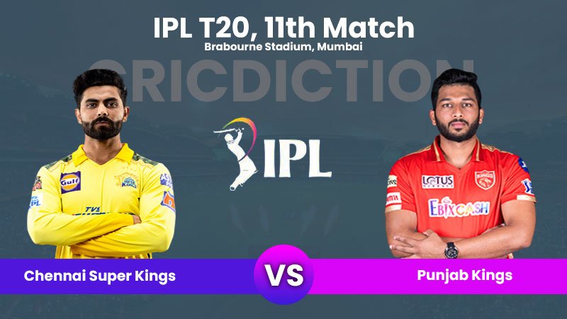 CSK vs PBKS, 11th Match